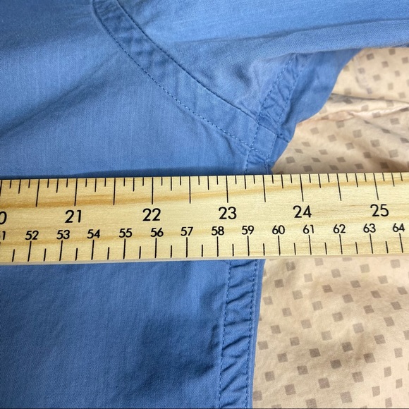 Robert Graham Men’s Dress Shirt Blue with
Contrast Cuffs Size XL - Picture 11 of 13